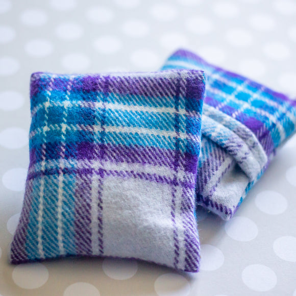 Blue and Purple Squares | Hand Warmers