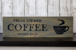 Coffee | Handpainted Wooden Sign