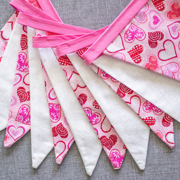Sparkle Hearts | Bunting