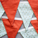 Reversible Pumpkin and Mint | Bunting