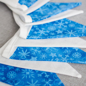 Snowflakes and Shimmer | Bunting