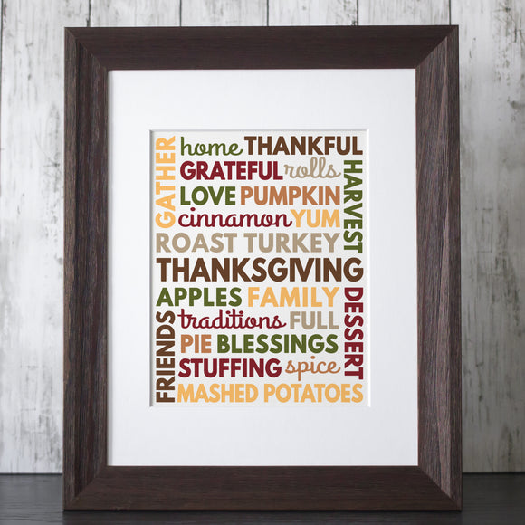 Thanksgiving | Wall Art